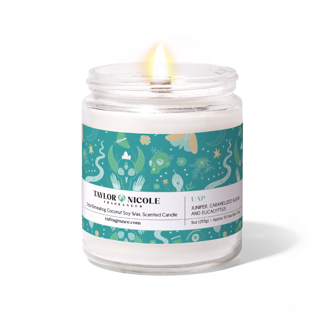 UAP 9oz - Sugar, Juniper, & Eucalyptus - Odor Eliminating Candle