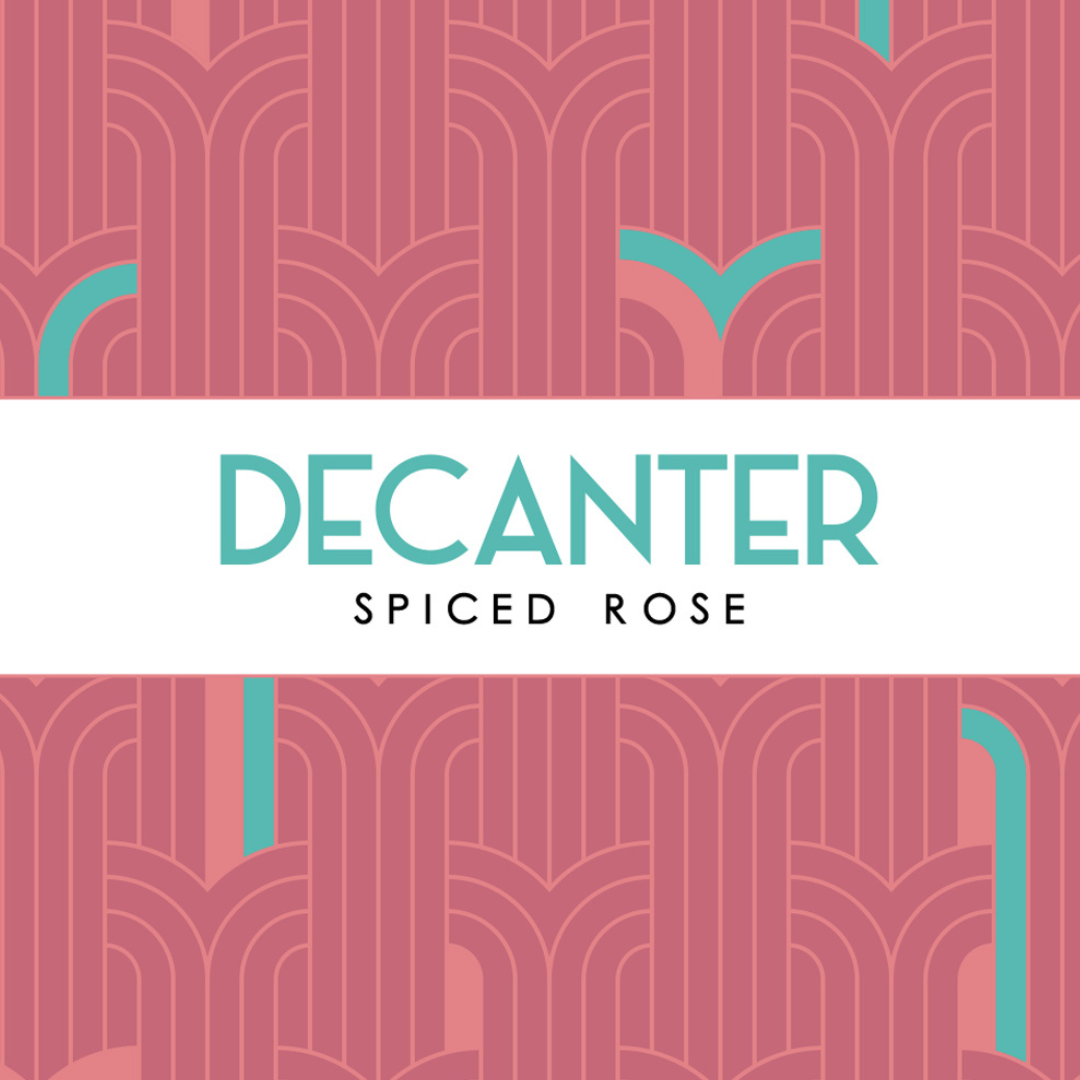 Spiced Rose - Decanter Collection banner from Taylor Nicole Fragrances - odor eliminating candles! 